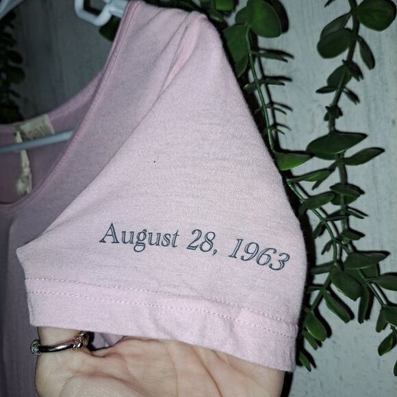 Martin Luther King I Have A Dream Shirt in pink NWT - Picture 3 of 8